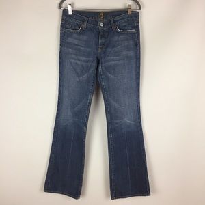 7 For All Mankind boot cut jeans
